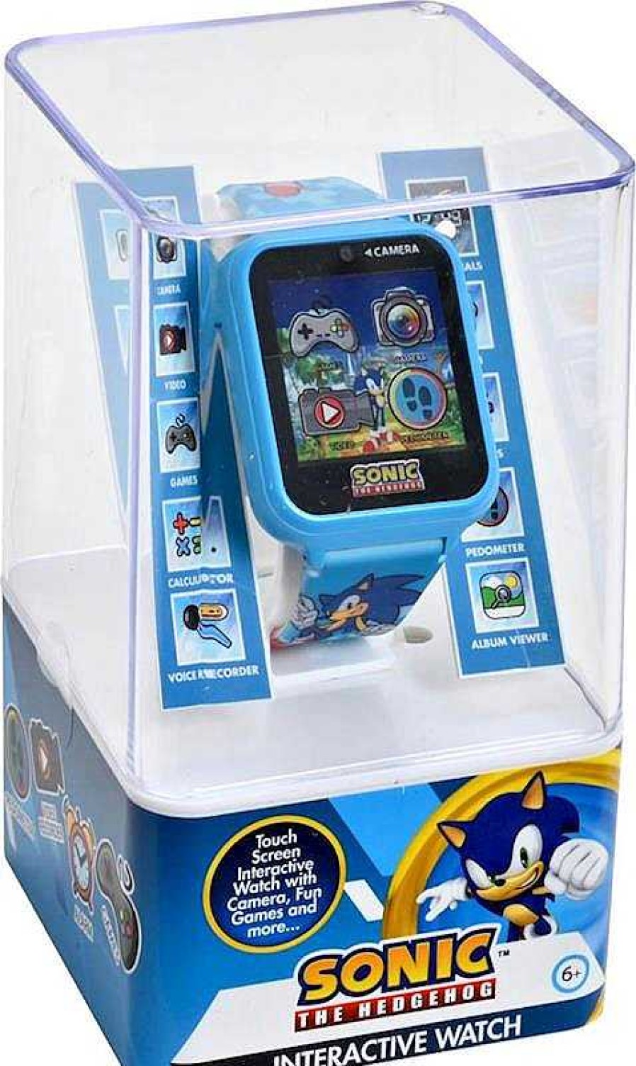 Juguetes Electr Nicos Kids Euroswan | Reloj Inteligente Sonic Con Funciones Interactivas