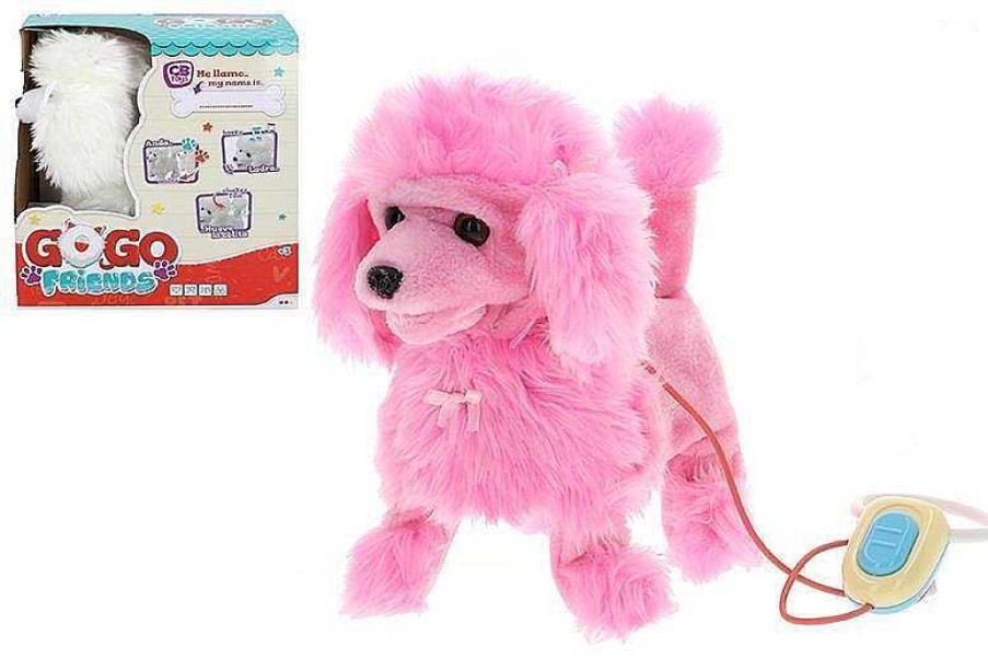 Peluches Color Baby | Perro De Paseo Con Cable Dirigido