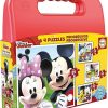 Puzzles Educa Borrás | 4 Puzzles Progresivos Mickey Mouse De Educa