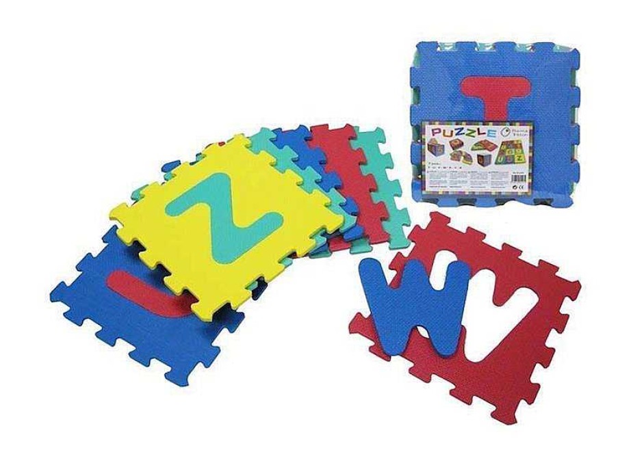 Puzzles Rama Tritton | Puzzle Suelo Eva 7 Piezas Con Letra