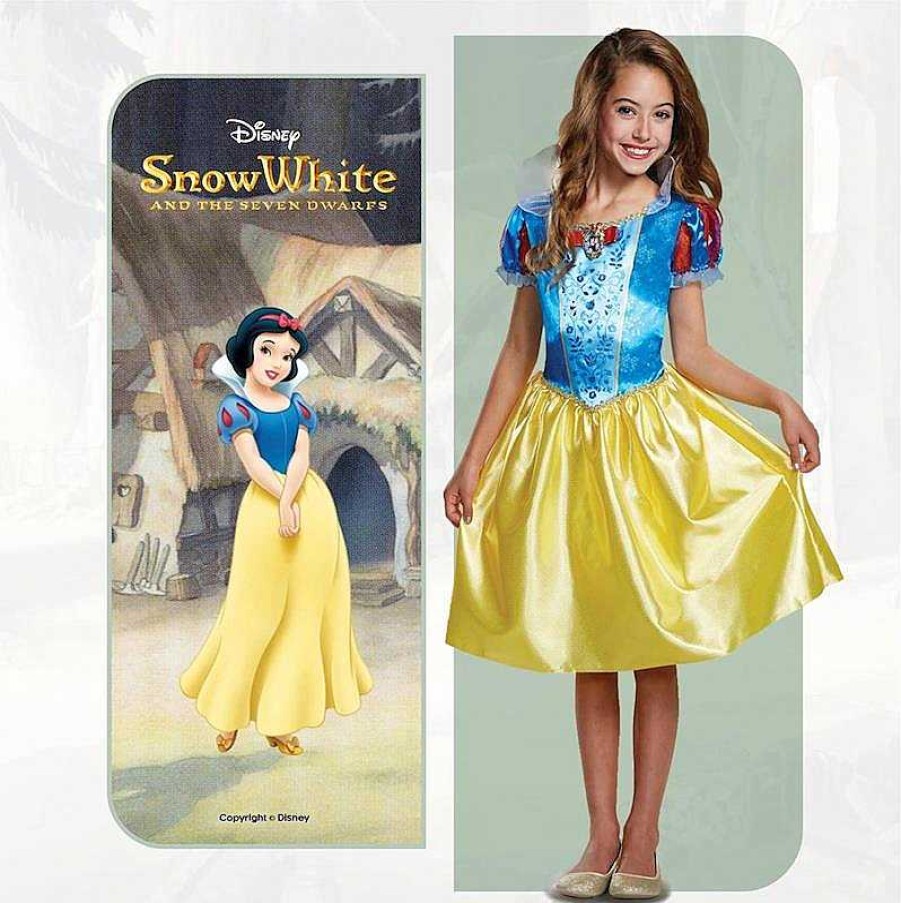 Disfraces Liragram | Disfraz Princesa Blancanieves Ni A Talla 5-6 A Os