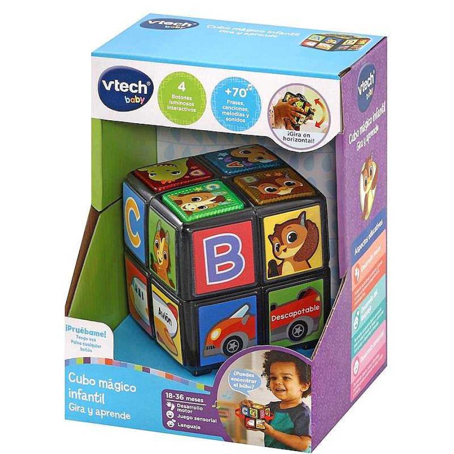 Juguetes Para Beb S VTech | Cubo Interactivo M Gico Infantil