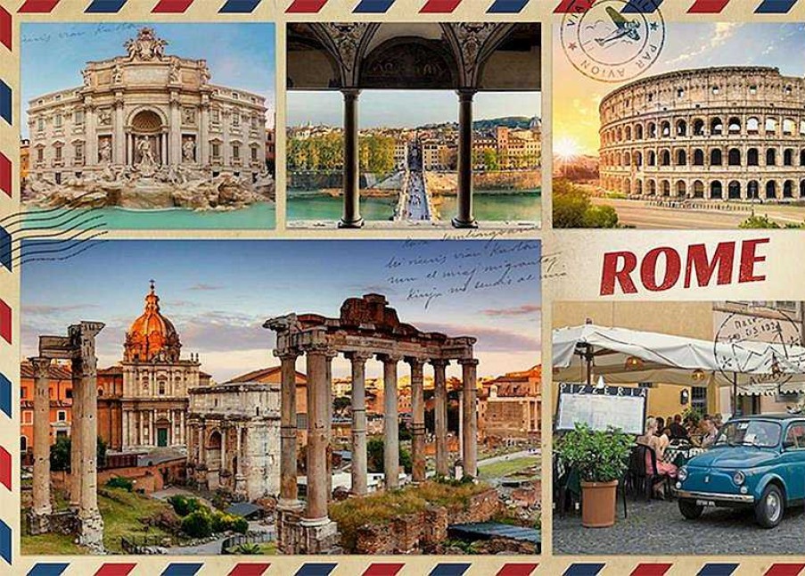 Puzzles Diset | Puzzle 1000 Puzzle Viaje A Roma