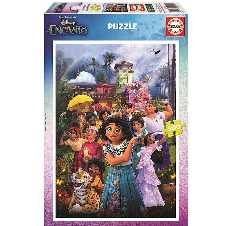 Puzzles Educa Borrás | Disney Encanto Puzzle 500 Piezas