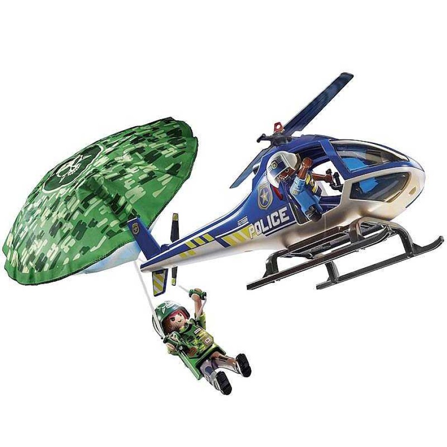 Playmobil Playmobil | Playmobil City Action Helic Ptero De Polic A Con Paraca Das