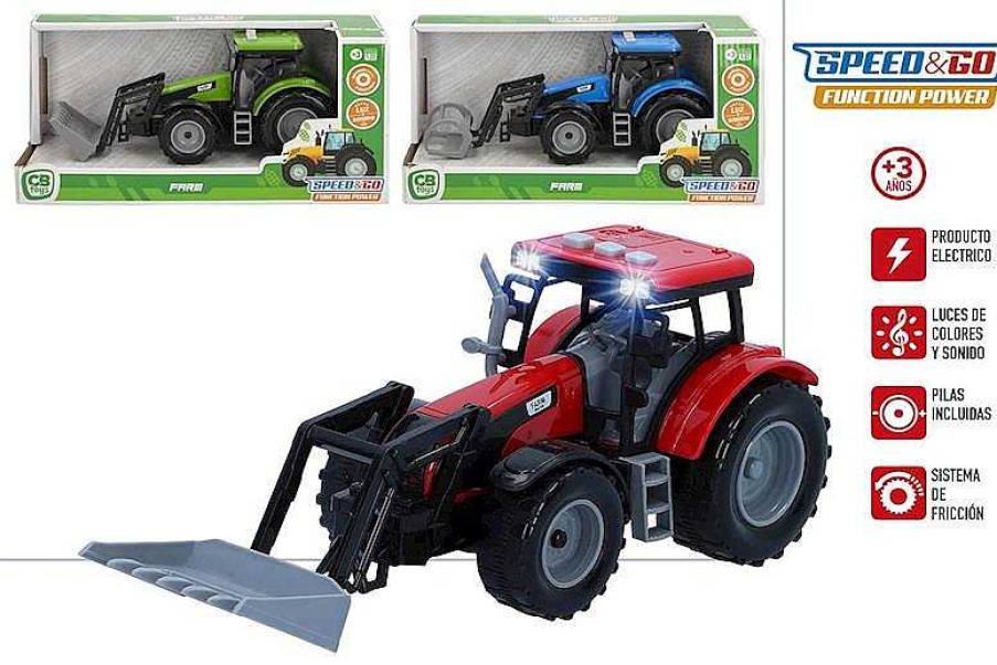 Veh Culos De Juguete Color Baby | Tractor Con Pala Speed & Go