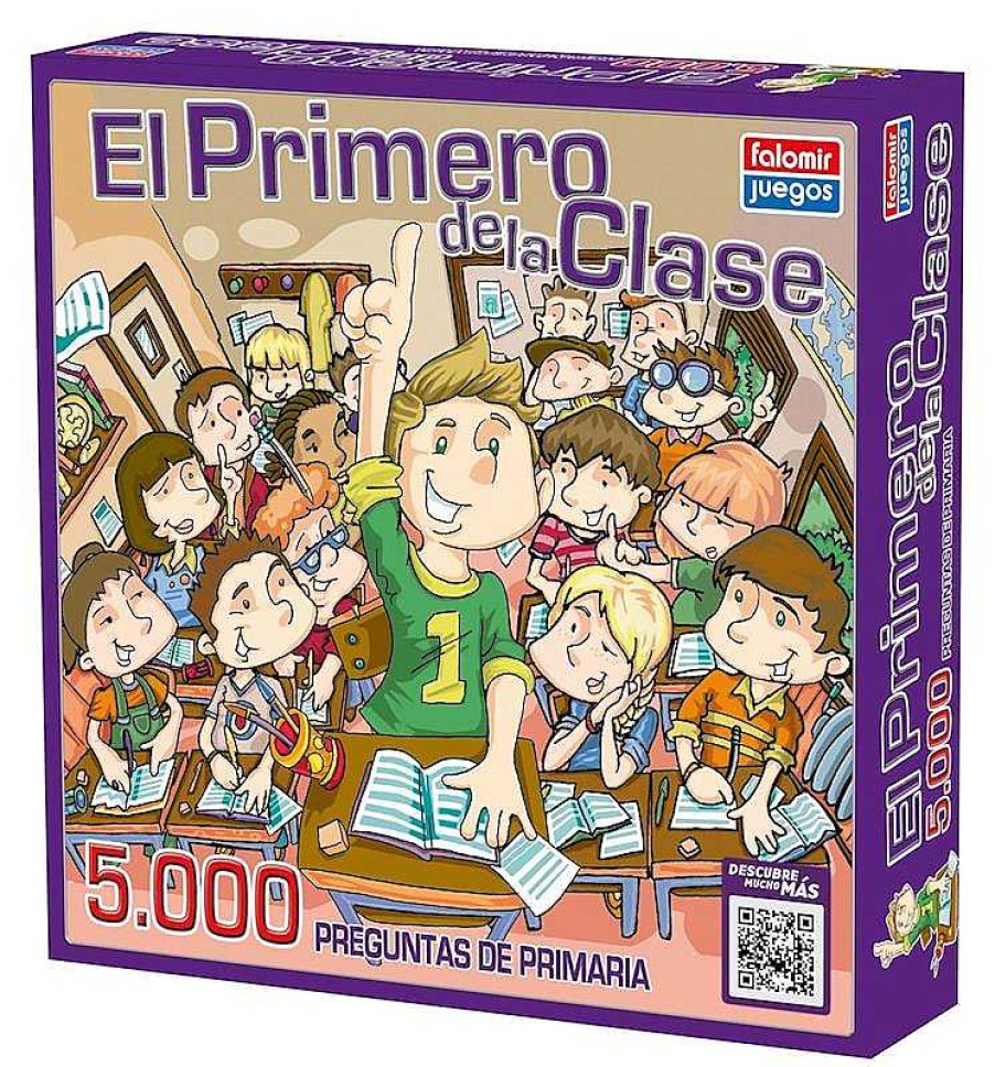 Juegos De Mesa Falomir | Juego El Primero De La Clase 5000 Preguntas De Falomir