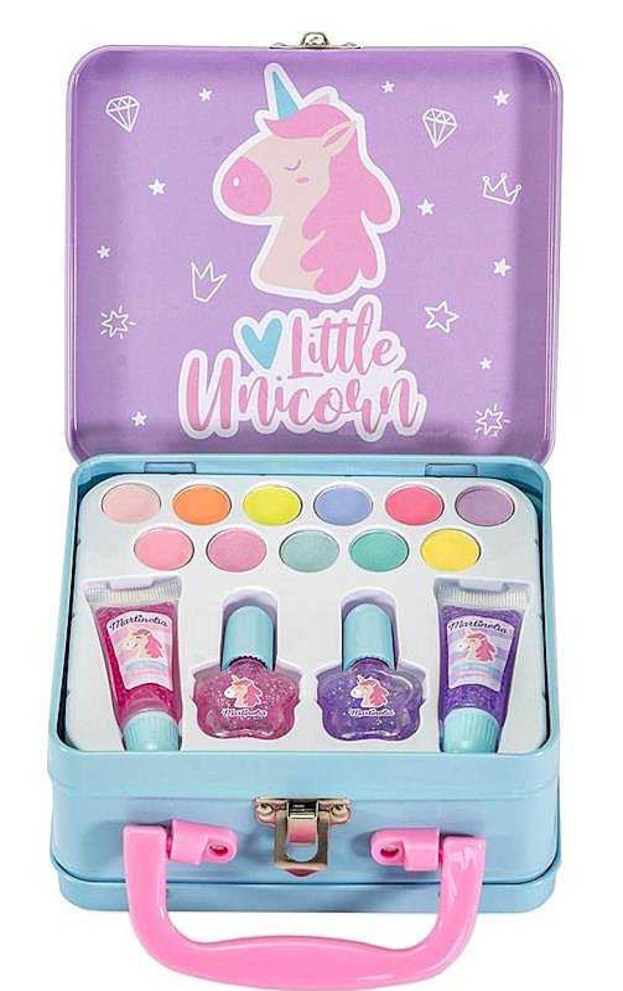 Juegos De Belleza Aquarius Cosmetic | Set Maquillaje Martinelia Unicornio