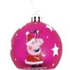 Adornos Navide Os Safta | Bolas Navidad Peppa Pig Cosy Corner Pack 6 Rosa