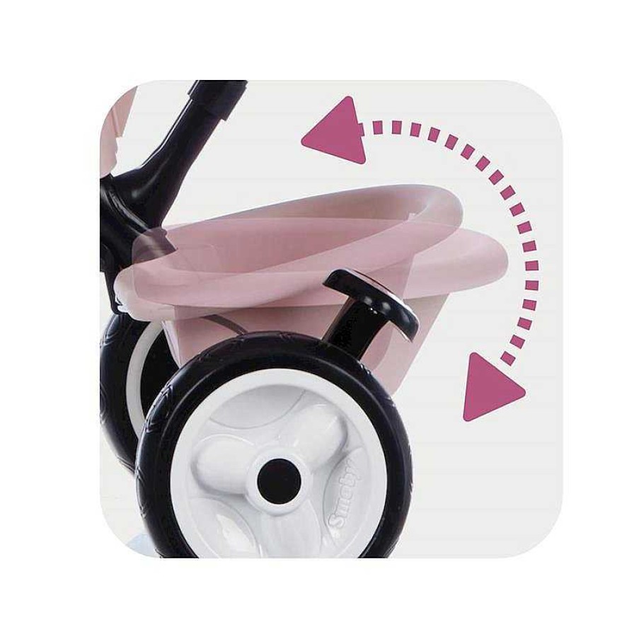 Juguetes Aire Libre Smoby | Triciclo Baby Drive Confort Rosa