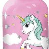 Primera Comuni N Stor | Botella Peque A Aluminio 400Ml Unicornio Arcoiris