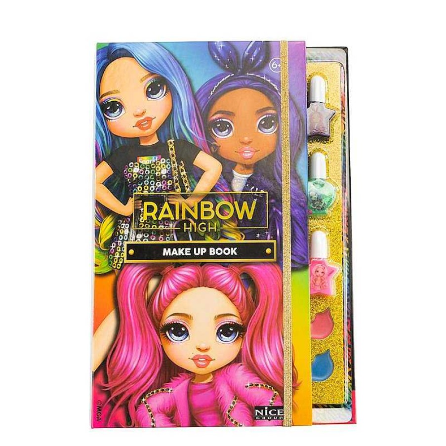 Juegos De Belleza Nice | Set Maquillaje Libro Rainbow