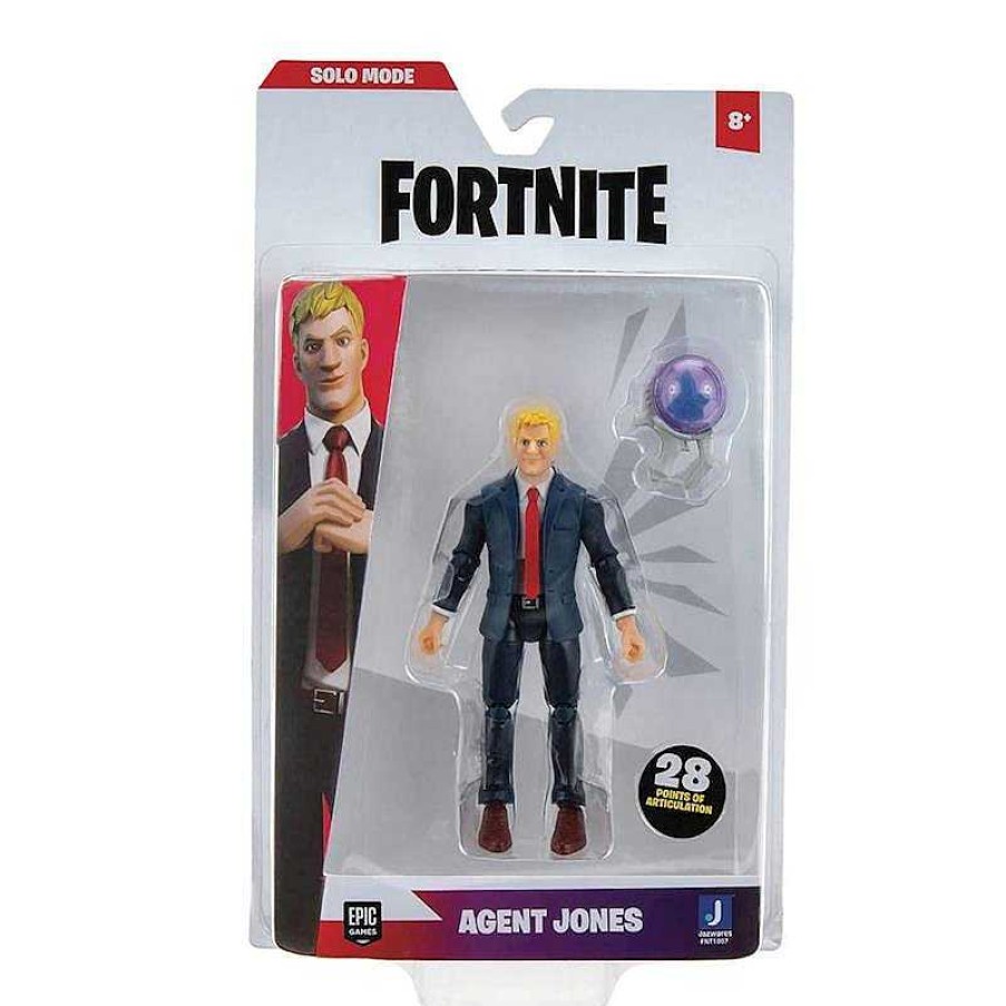 Figuras De Acci N Toy Partner | Figura Fortnite Solo Mode Core Agent Jones 10 Cm