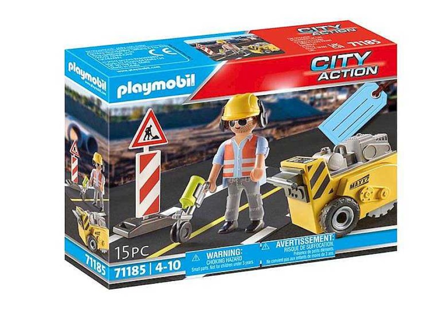 Playmobil Playmobil | Trabajador De La Construcci N Playmobil City Action