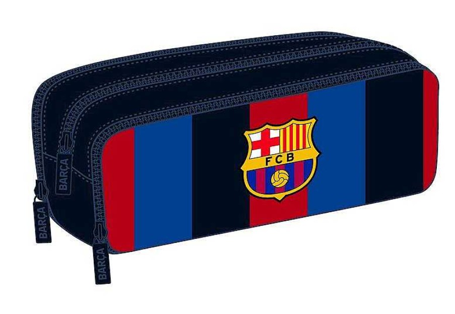 Material Escolar Safta | Estuche Triple F.C. Barcelona 1 Equipaci N Safta