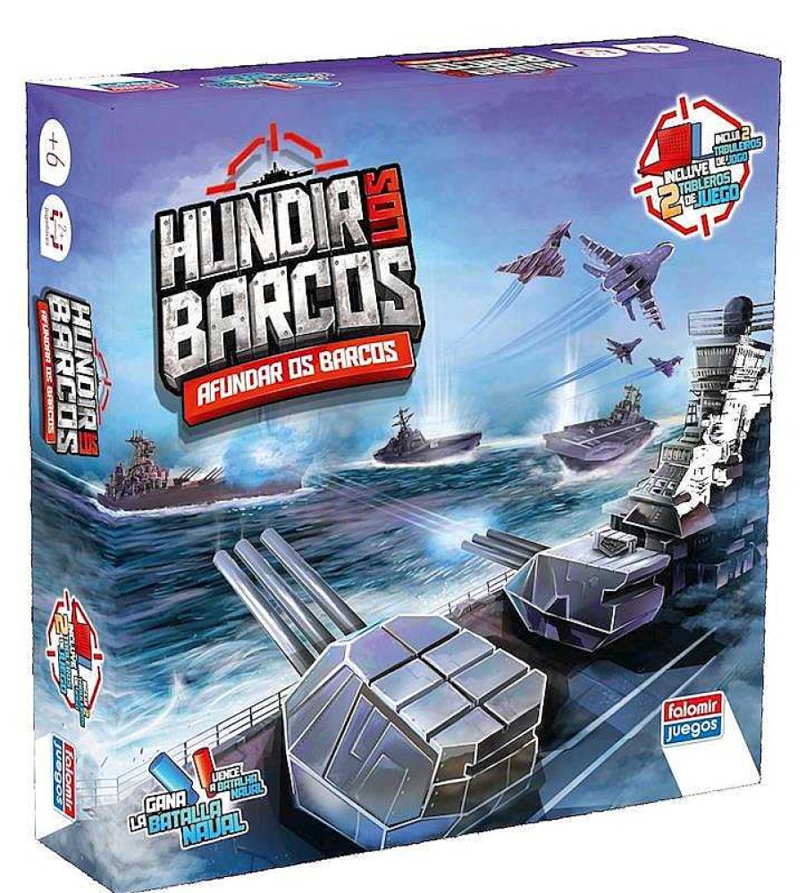 Juegos De Mesa Falomir | Juego Hundir Los Barcos De Falomir