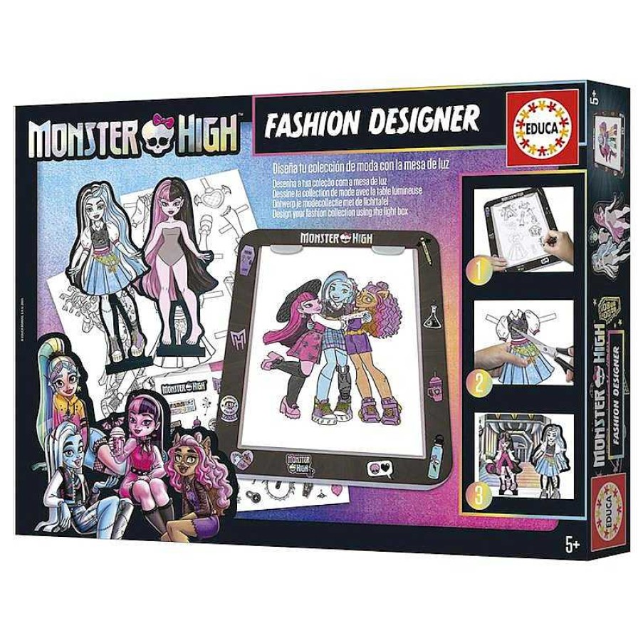 Juegos Del Hogar Educa Borrás | Juego Monster High Fashion Designer