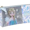 Material Escolar Safta | Estuche Triple Frozen 22X2X3Cm