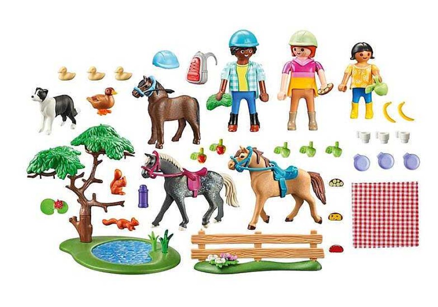 Playmobil Playmobil | Excursi N De P Cnic Con Caballos Playmobil Country