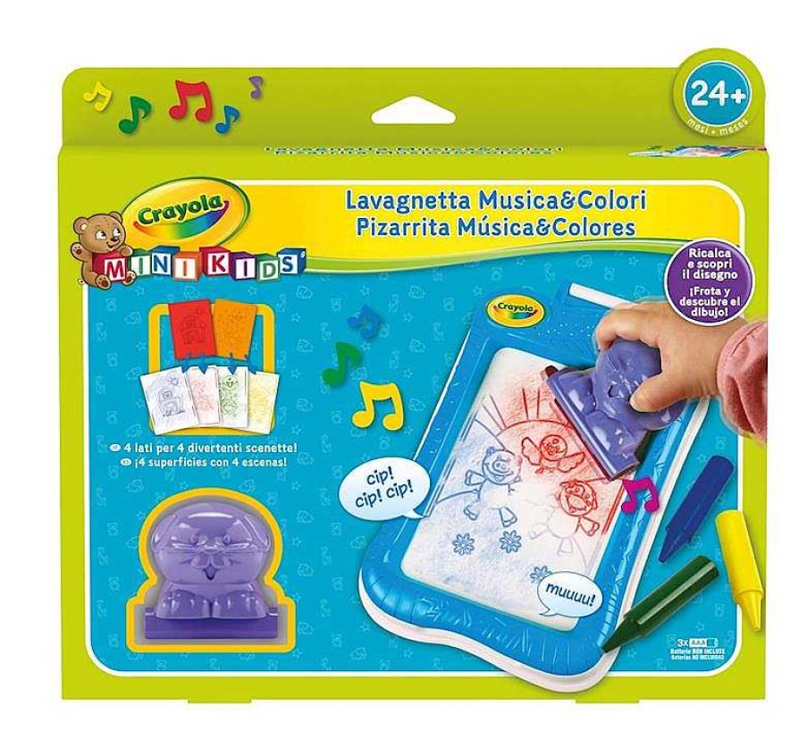 Material Escolar Crayola | Pizarrita Musical Para Colorear Mk Crayola