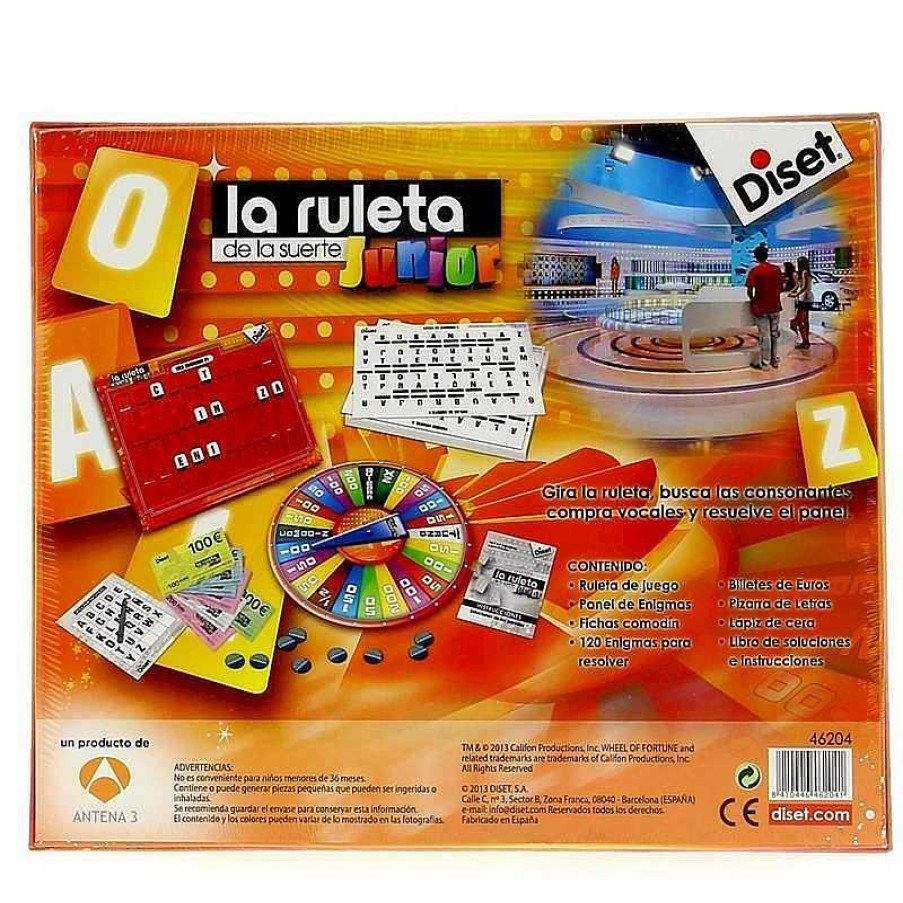 Juegos De Mesa Diset | Juego La Ruleta De La Suerte Junior