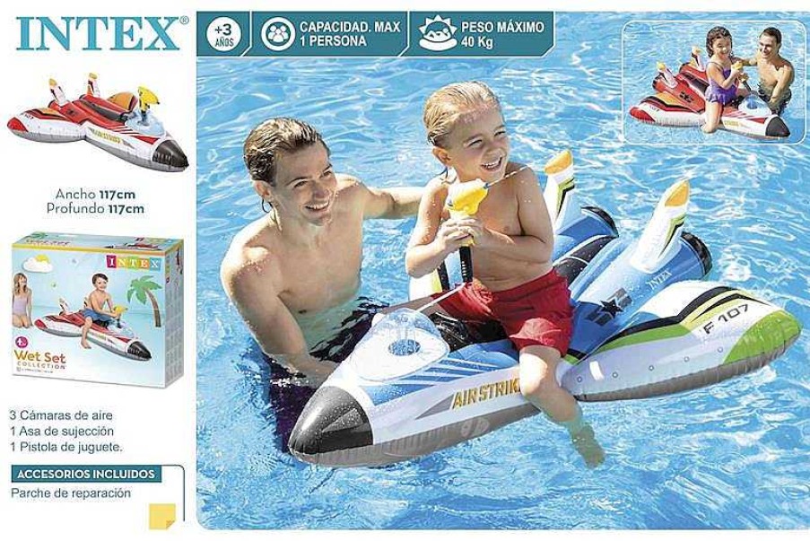 Juguetes Para Piscina Y Accesorios Intex | Figura Hinchable Avi N 117X117Cm