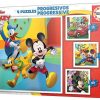 Puzzles Educa Borrás | Puzzle Mickey Y Amigos Progresivos