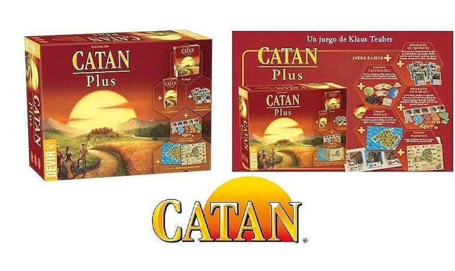 Juegos De Mesa Devir Juegos | Juego Catan Plus