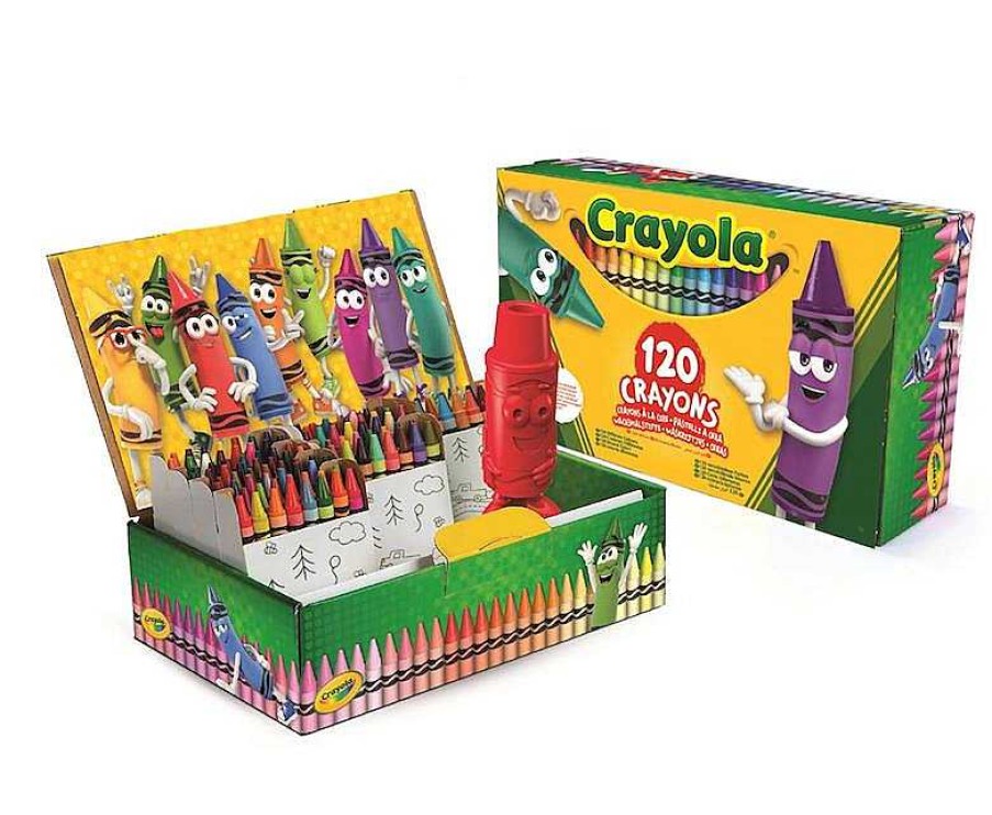 Juegos Del Hogar Crayola | Ceras Caja Crayola 120U