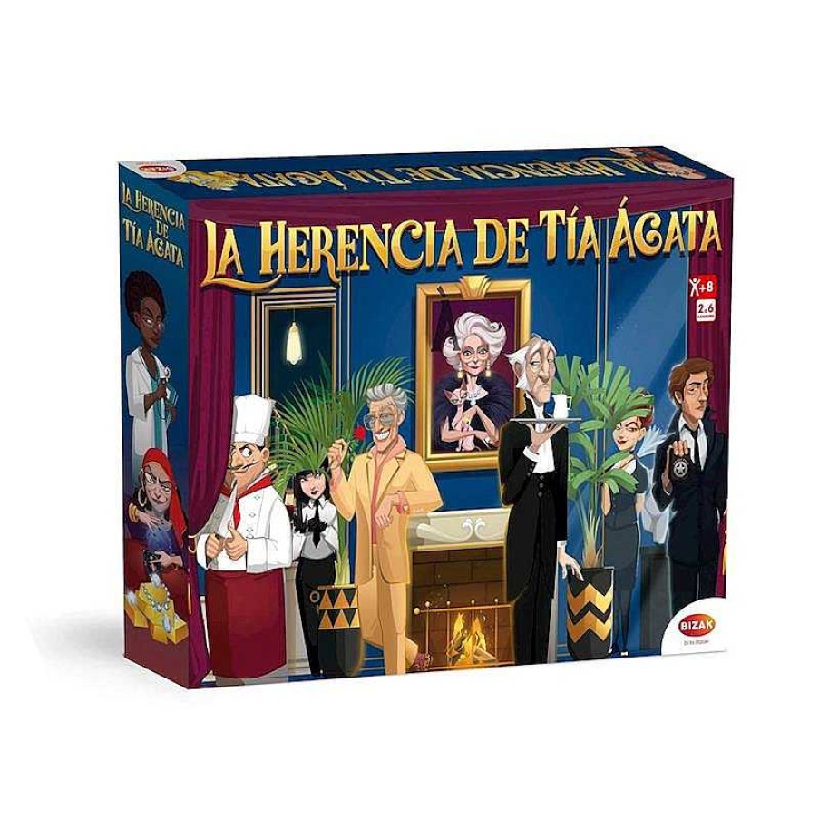 Juegos De Mesa Bizak | Juego La Herencia De La T A Gata