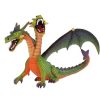 Figuras De Acci N Bullyland | Figura Dragon Dos Cabezas Verde