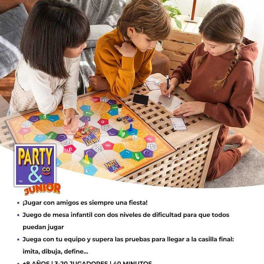 Juegos De Mesa Diset | Juego Party & Co Junior Diset