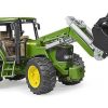 Veh Culos De Juguete Bruder | Tractor John Deere Con Pala Frontal Bruder