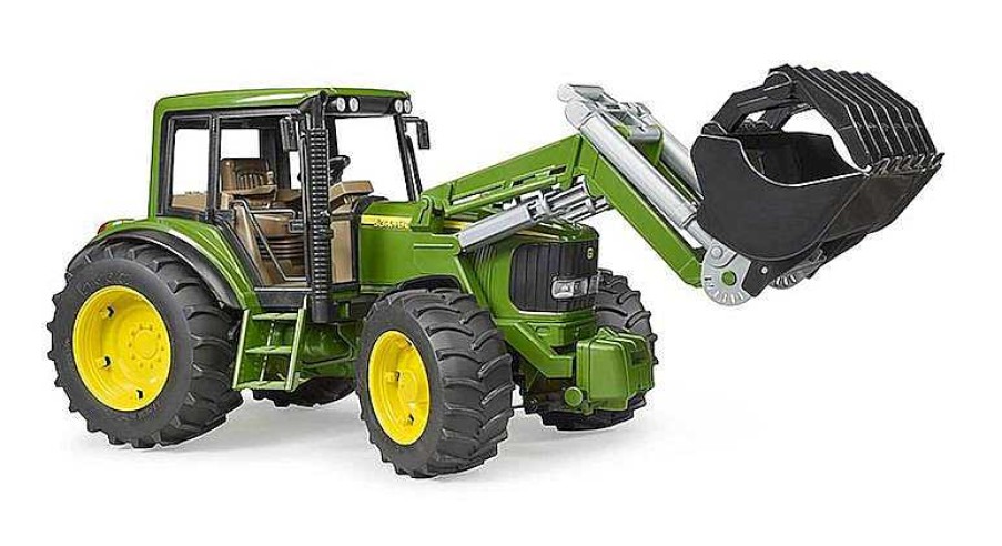 Veh Culos De Juguete Bruder | Tractor John Deere Con Pala Frontal Bruder