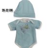 Mu Ecas Berjuan | Body L'Atelier Azul Claro Con Gorro Berjuan