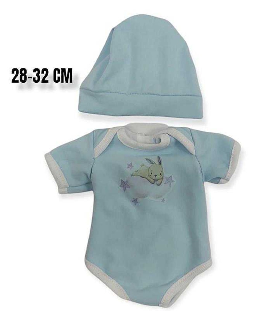 Mu Ecas Berjuan | Body L'Atelier Azul Claro Con Gorro Berjuan