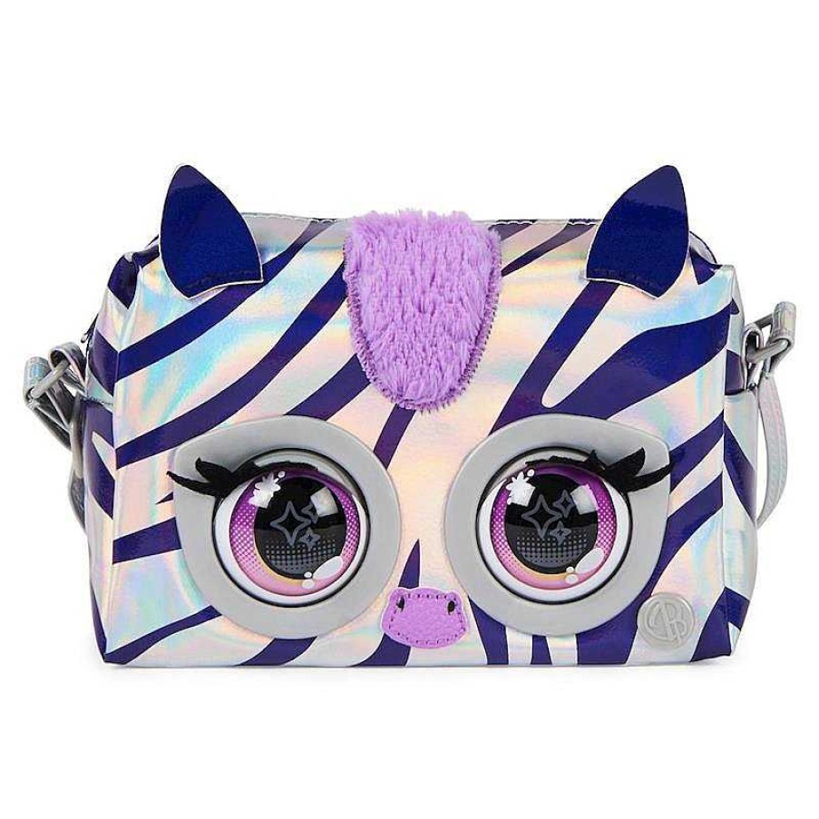 Peluches Spin Master | Bolso Purse Pet Magic Zebra Met Lico