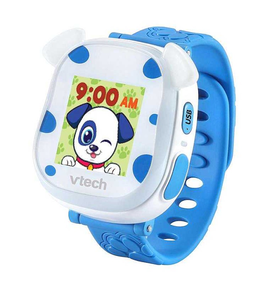 Juguetes Electr Nicos VTech | Reloj Kidiwactch Mascota Azul