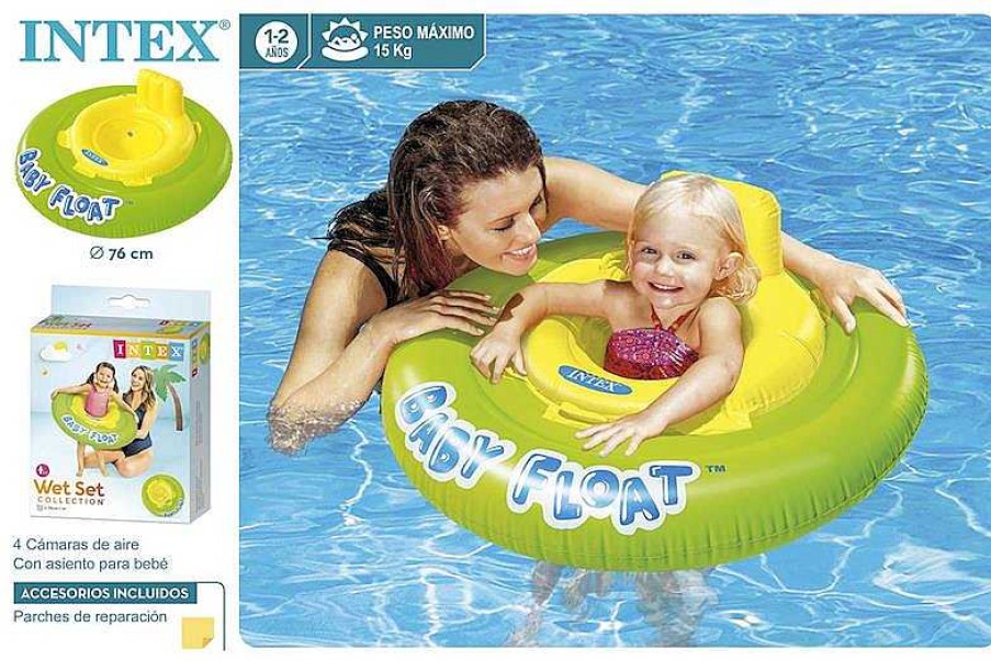 Juguetes Para Piscina Y Accesorios Intex | Flotador Beb Redondo 76Cm