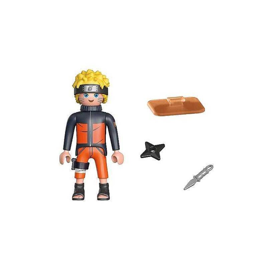 Playmobil Playmobil | Naruto Uzumaki Con Shuriken Y Kunai Playmobil