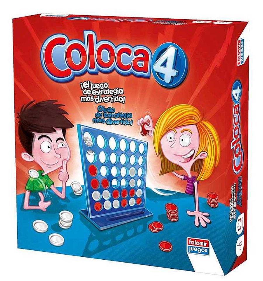 Juegos De Mesa Falomir | Juego Coloca 4 Falomir