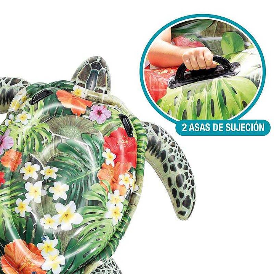 Juguetes Para Piscina Y Accesorios Intex | Figura Hinchable Tortuga 191X70Cm