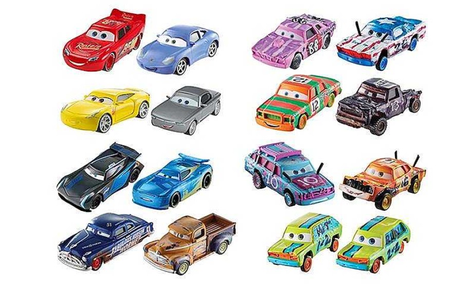 Veh Culos De Juguete Mattel | Coches Cars 3 Pack Con 2 Veh Culos