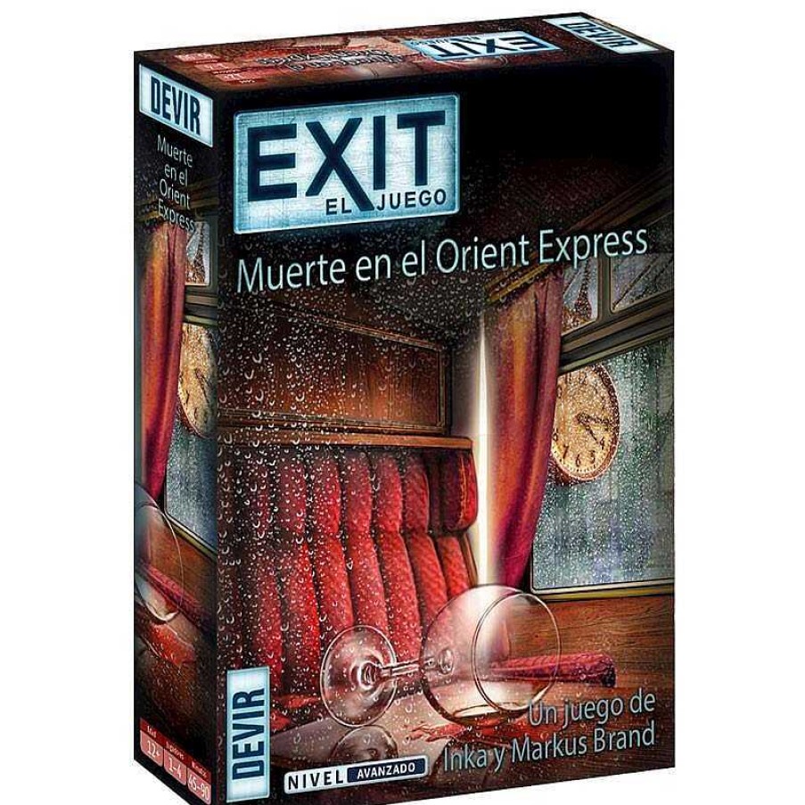 Juegos De Mesa Devir Juegos | Juego Exit Orient Express Devir