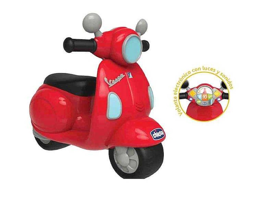 Juguetes Aire Libre Chicco | Correpasillos Moto Vespa Roja Chicco