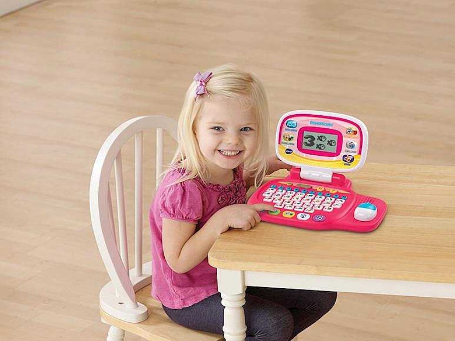 Juguetes Electr Nicos VTech | Ordenador Port Til Rosa Pequeordenador Vtech