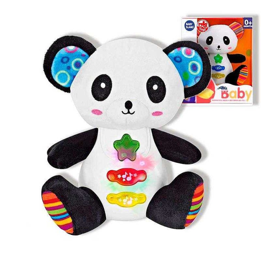 Peluches Reig | Peluche Musical Oso Panda 15 Cm