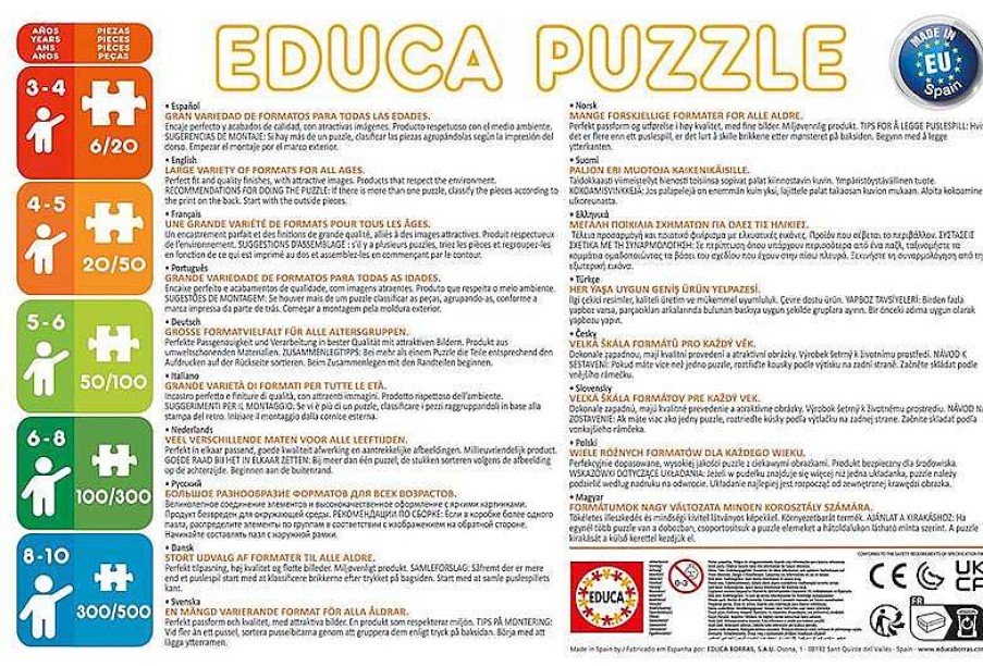 Puzzles Educa Borrás | Puzzle De 100 Piezas Dinosaurios De Educa