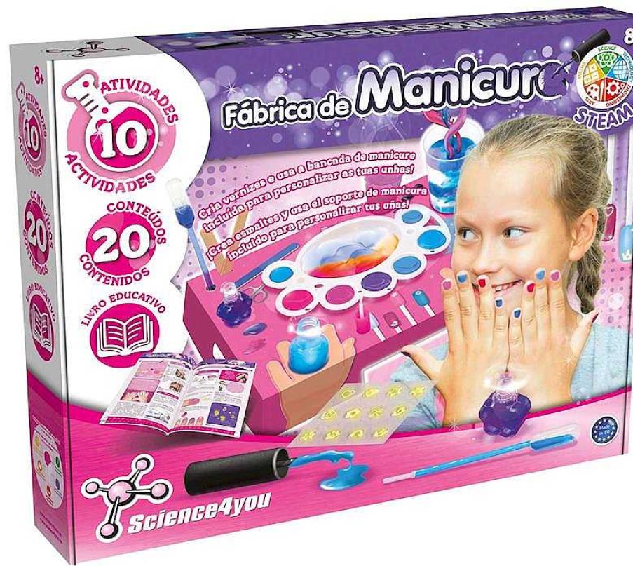 Juguetes Manualidades Infantiles Science 4 You | Juego F Brica De Manicura