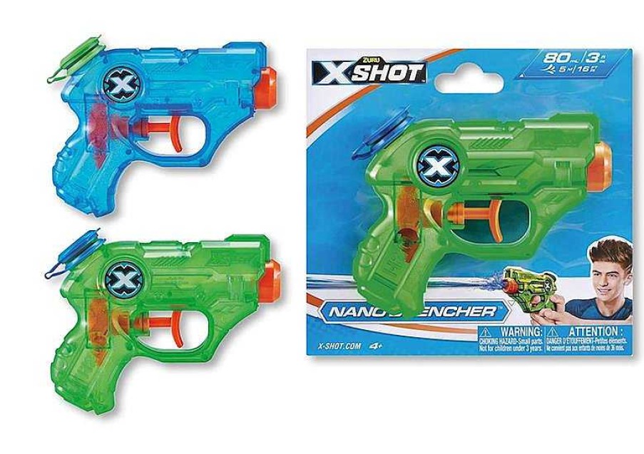 Juguetes Para Piscina Y Accesorios Zuru | Pistola De Agua X-Shot Warfare 12Cm